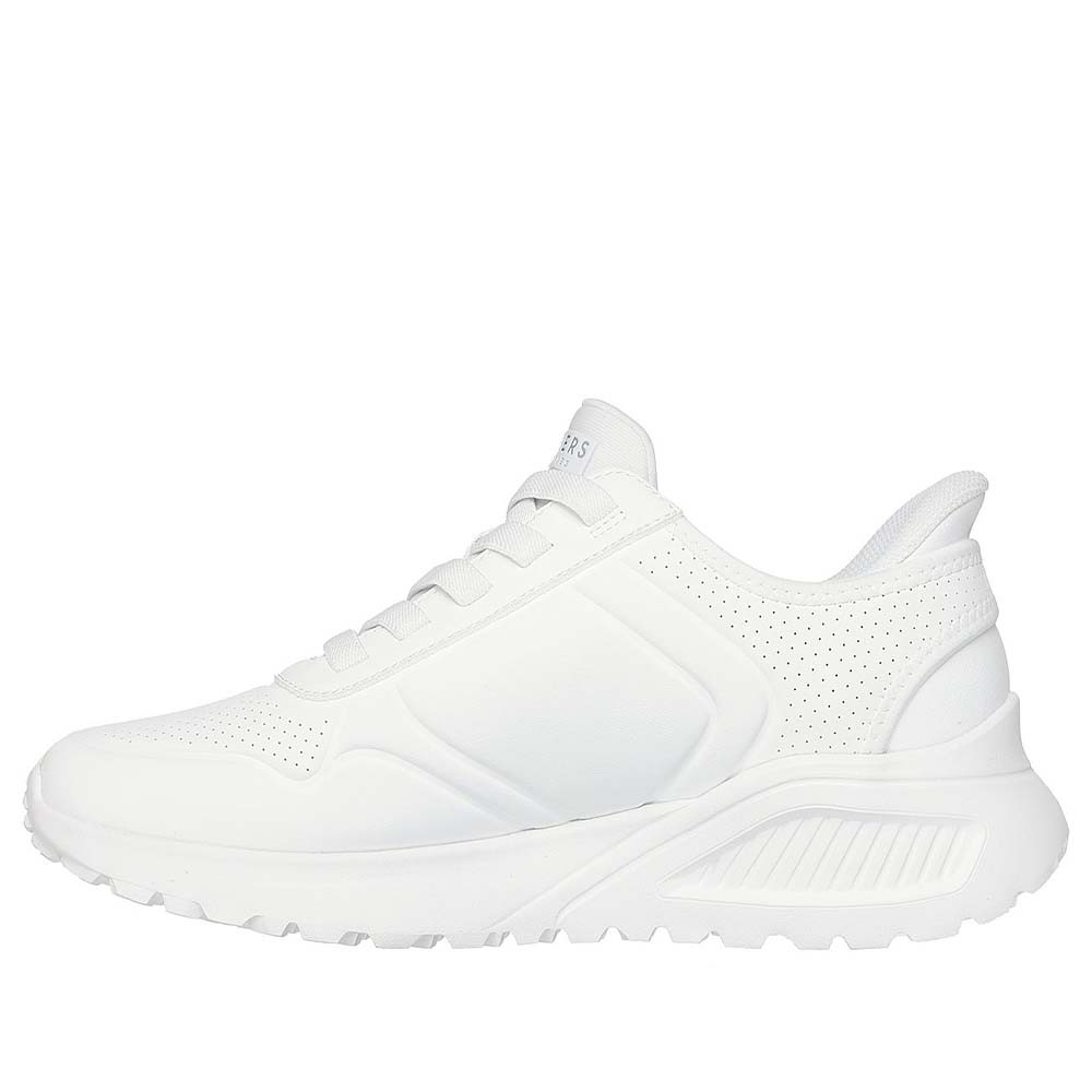 Giày Thể Thao Nam Skechers Slip-Ins Street UNO Lite Floating Steps - 183125-WHT Memory Foam | BigBuy360 - bigbuy360.vn