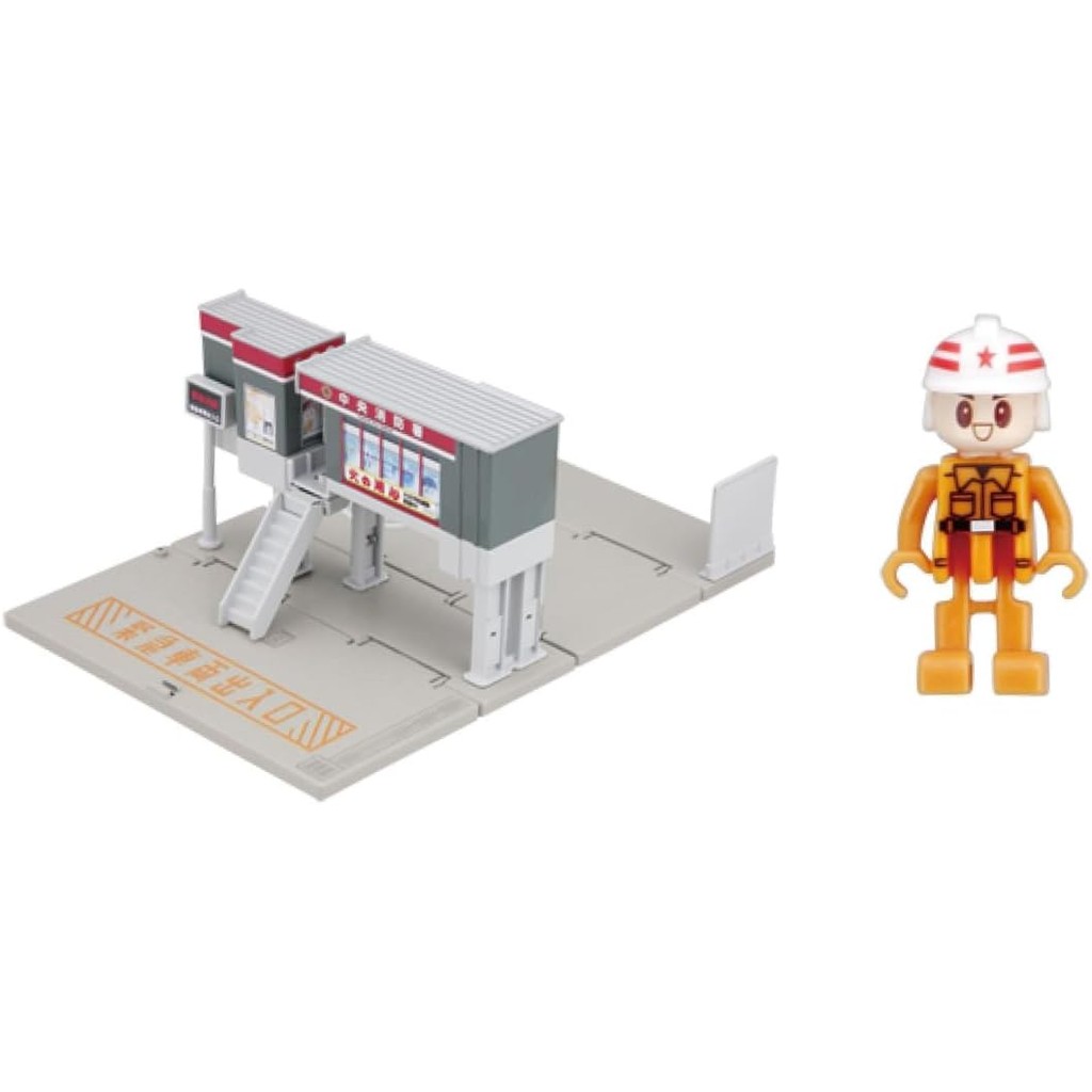 Takara Tomy Tomica Tomica Fire Station (with Firefighter) Mini Car Toy for Ages 3 and UpDirectly fro