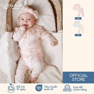 Bộ dài tay cài giữa   BU Baby BBB110212