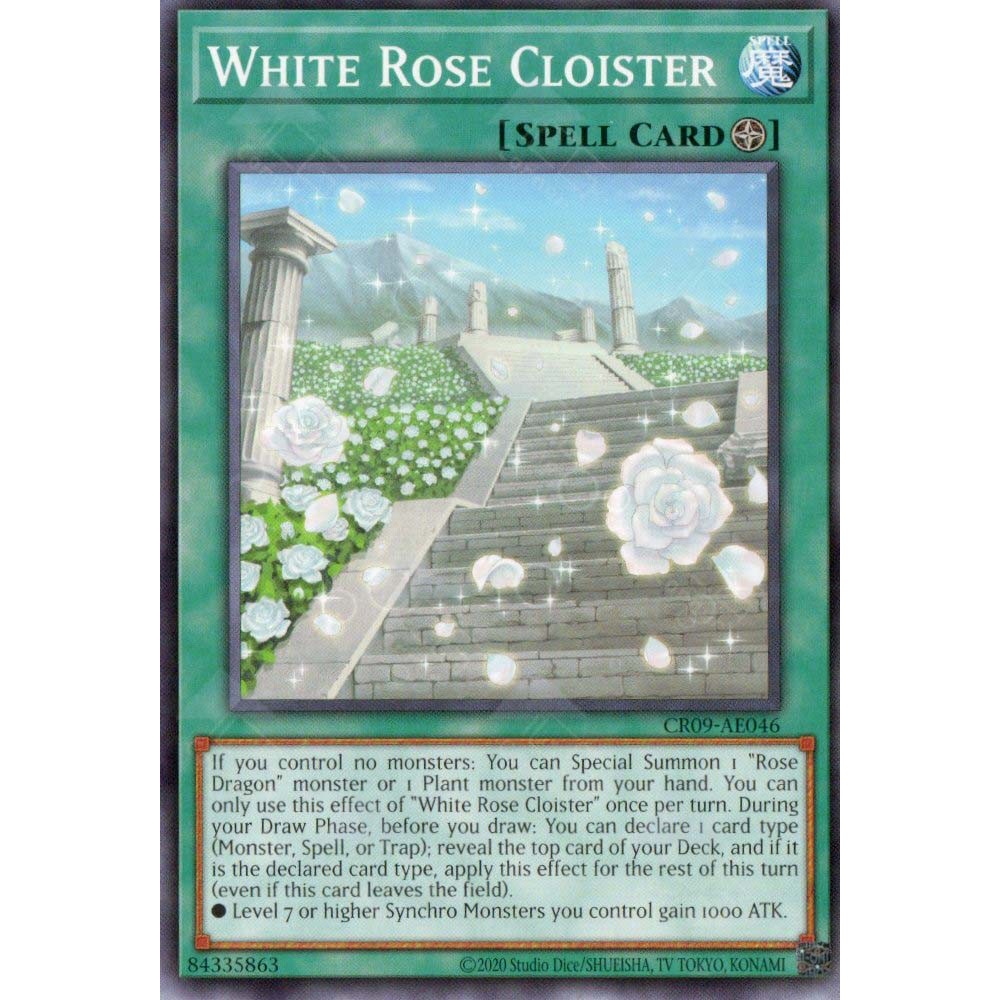 Thẻ bài Yugioh - CR09-AE046 - White Rose Cloister