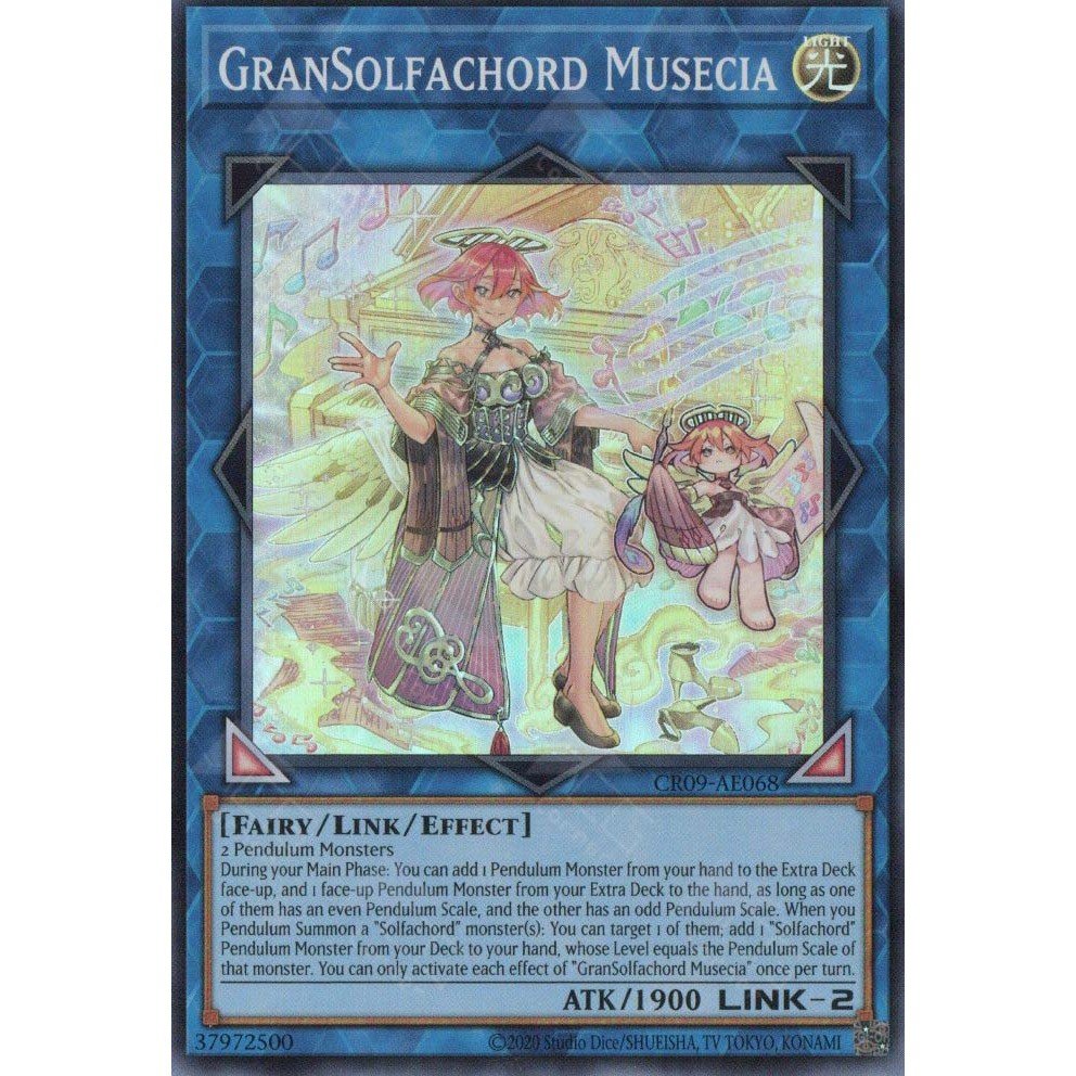 Thẻ bài Yugioh - CR09-AE068 - GranSolfachord Musecia
