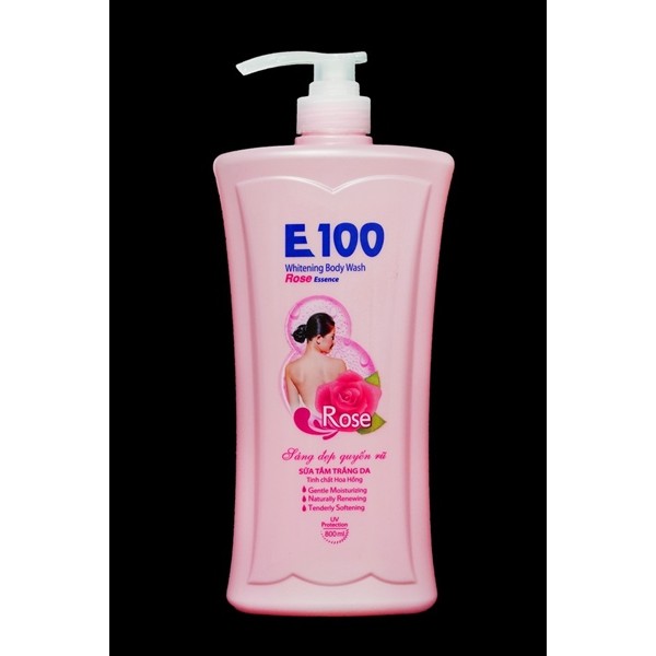 Sữa tắm E100 trắng da