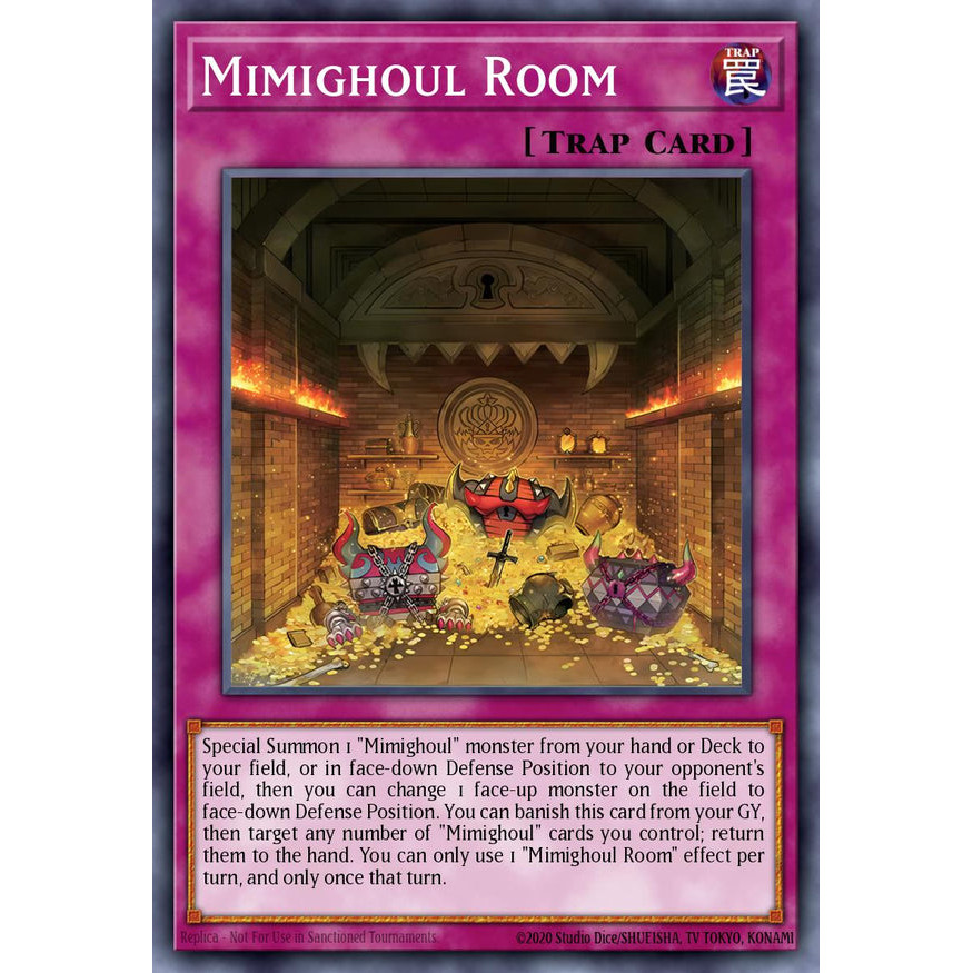 [Yugioh Funny Shop] 1 lá thẻ bài MP25-EN239 - Mimighoul Room - Ultra Rare
