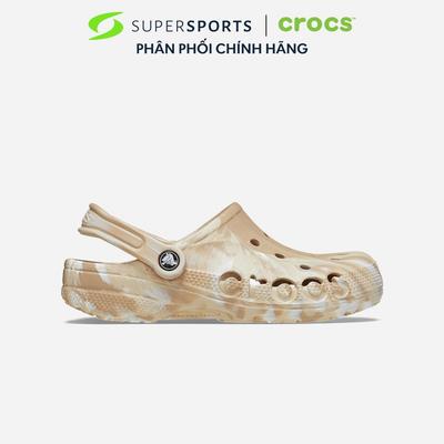 Giày Clog Unisex Crocs Baya Marbled - Nâu - 206935-2ZM ADS02 LS100