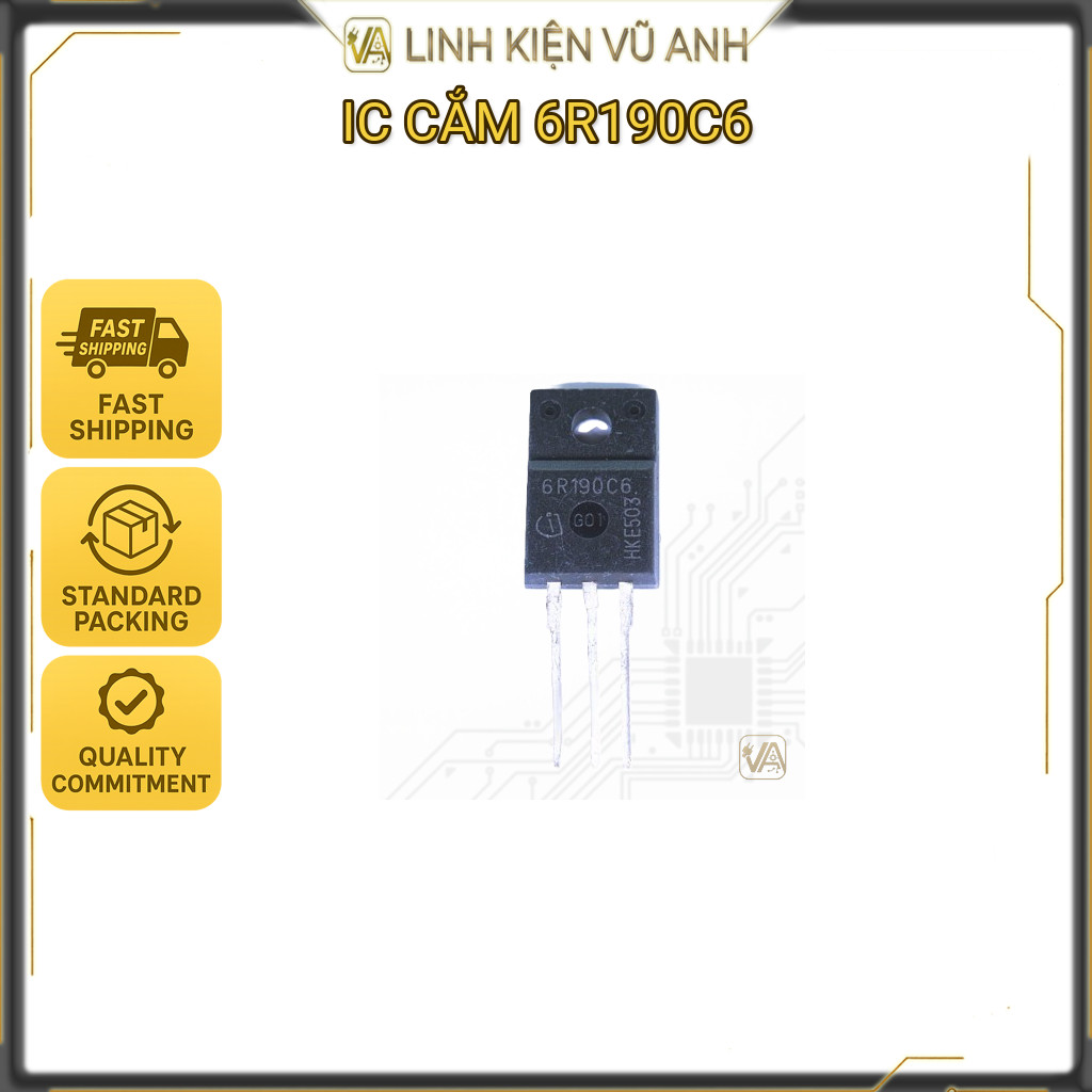 IC CẮM 6R190C6 | LẮP ĐẶT LINH KIỆN ĐIỆN TỬ