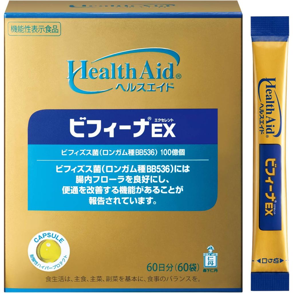 [HÀNG NHẬT] Men vi sinh Health Aid Bifina EX Nhật Bản loại EX 60 gói200 G
