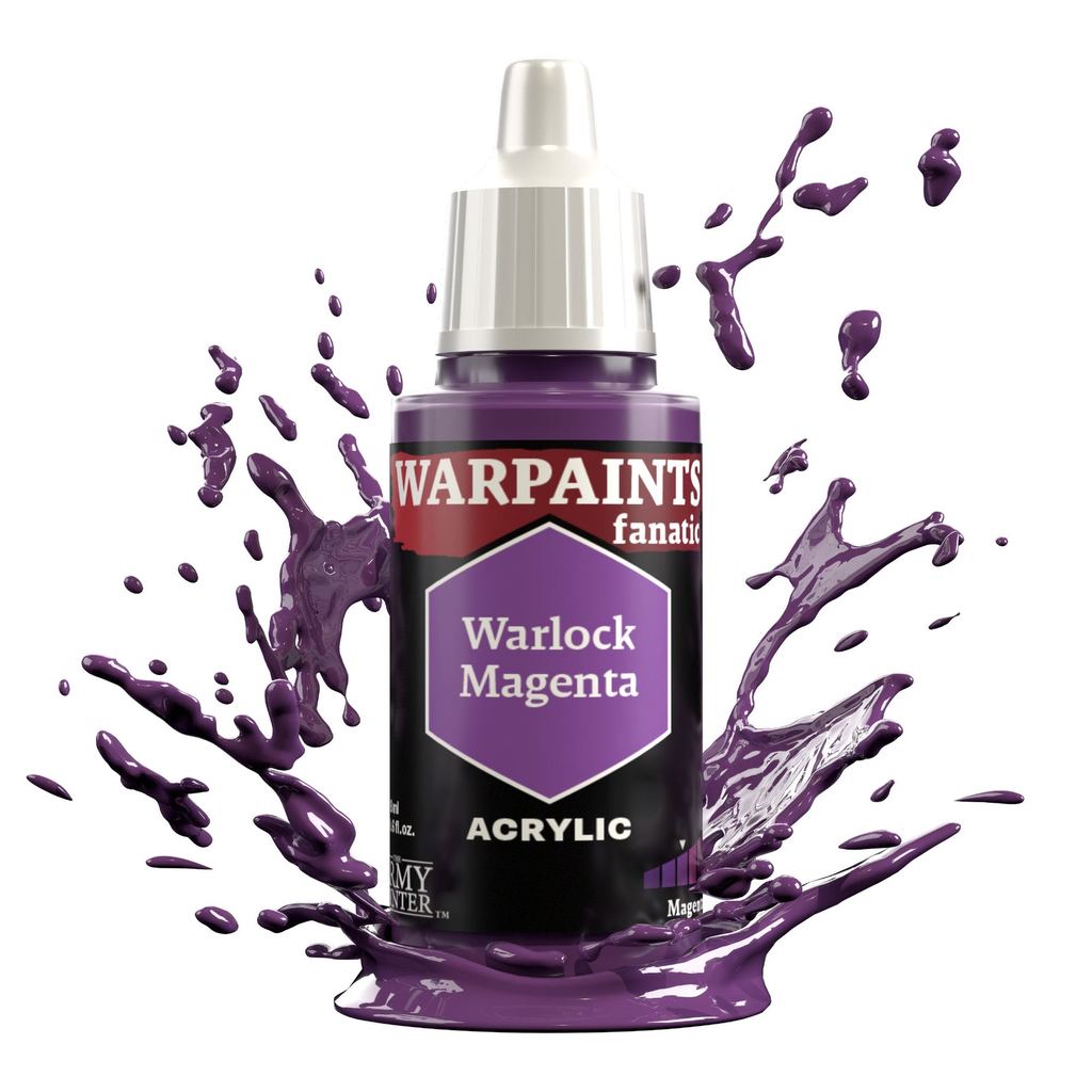 MÀU SƠN MÔ HÌNH WARLOCK MAGENTA - WARPAINTS FANATIC ACRYLIC - ARMY PAINTER - WP3135 - EMPIRE CENTRAL