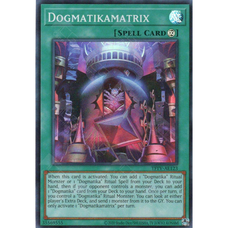 Thẻ bài Yugioh - TFTV-AE123 - Dogmatikamatrix