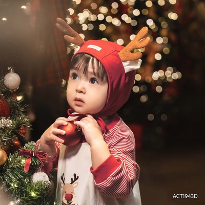 Mũ Bonnet Tuần lộc Noel Jingle Joy BU Baby ACT1943DE
