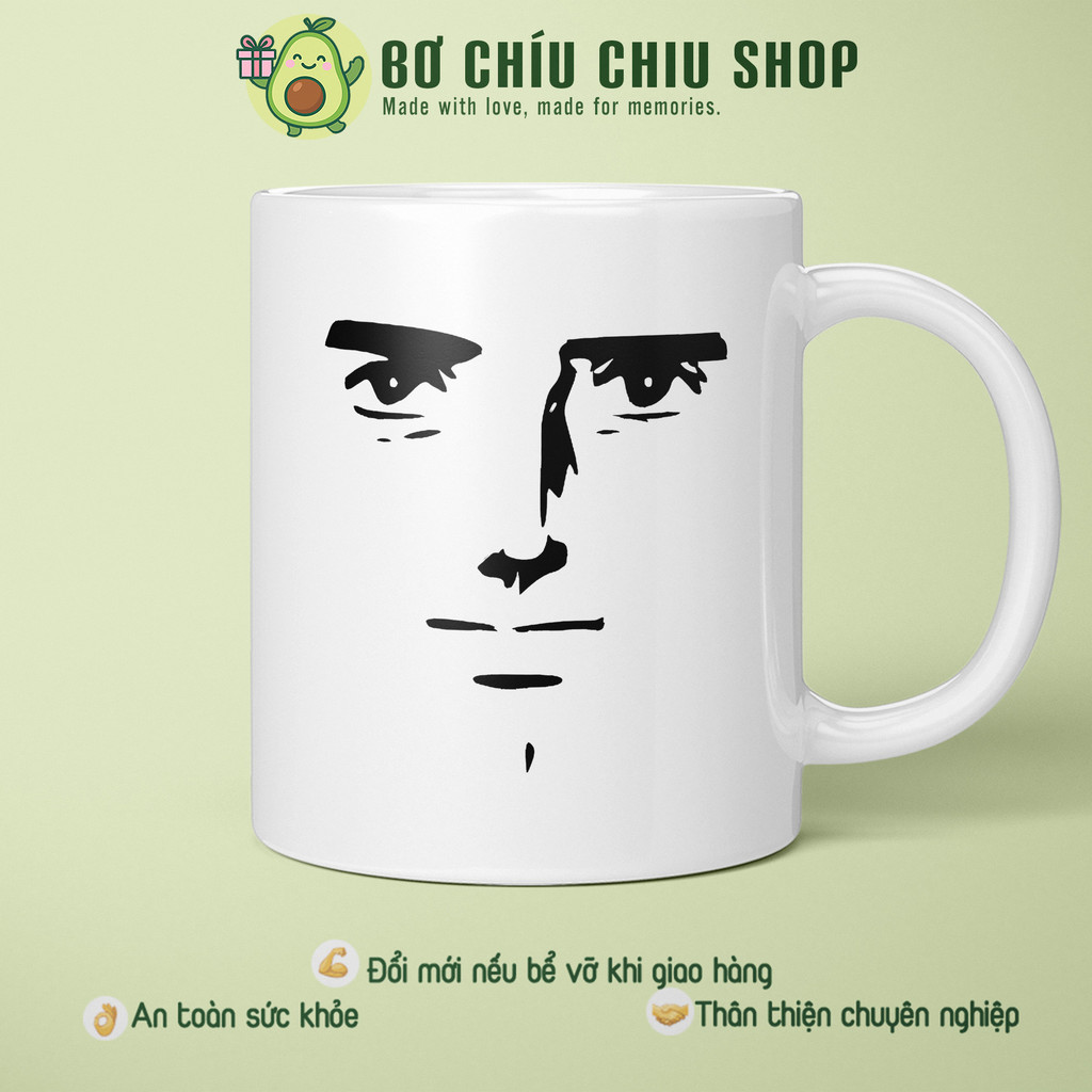 Ly Sứ Cốc Sứ Roblox, Cốc In Mặt Cười Meme Hài Hước Làm Quà Tặng, Uống Nước, Cafe