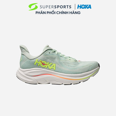 Giày Chạy Bộ Nữ HOKA Clifton 10 Wide - Xanh Mint - 1162050-SLSSN