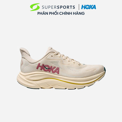 Giày Chạy Bộ Nữ HOKA Clifton 10 Wide - Be - 1162050-BHLB