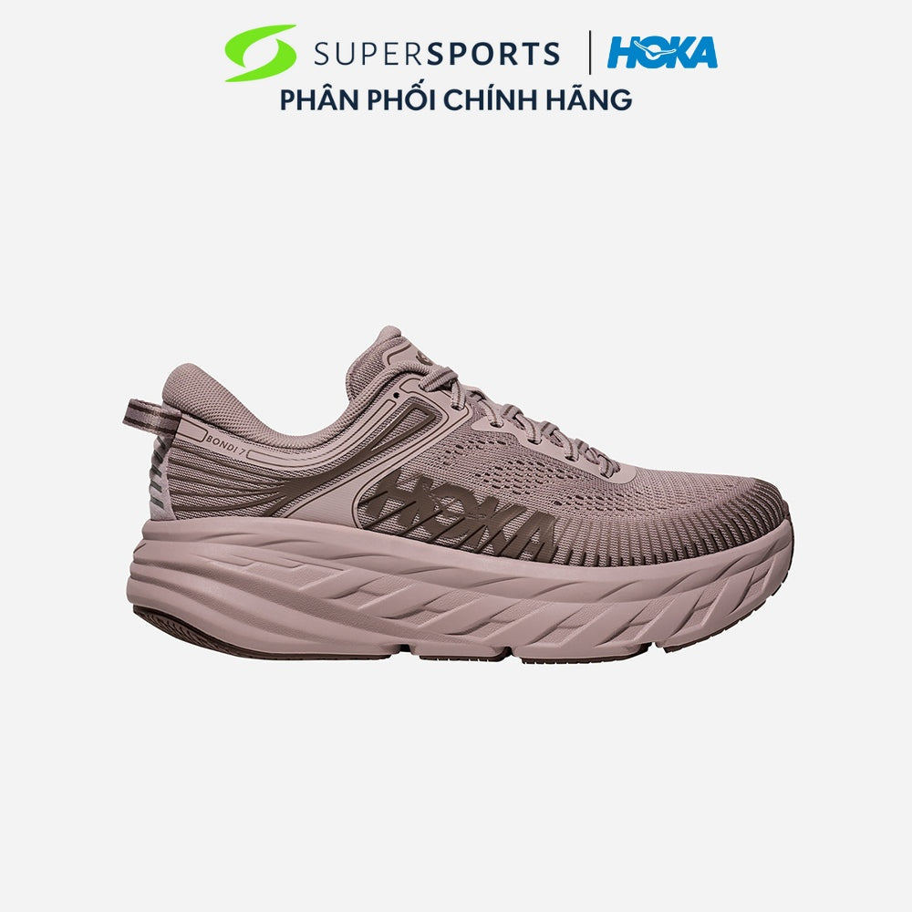 Giày Sneaker Nữ HOKA Bondi 7 - Hồng - 1110519-DRDT LS500