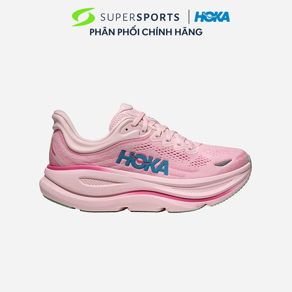 Giày Chạy Bộ Nữ HOKA Bondi 9 Wide - Hồng - 1162014-RSTP