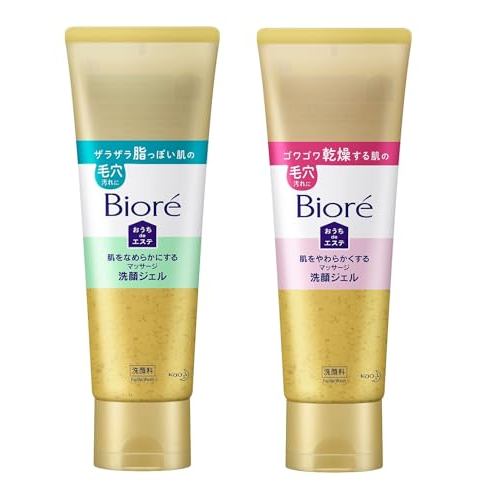 Gel rửa mặt Biore Ouchi de Esthe, hương thơm dịu nhẹ, sảng khoái và thư giãn.