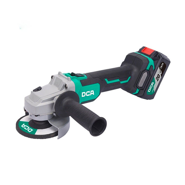 MÁY MÀI GÓC KHÔNG CHỔI THAN DÙNG PIN 20V DCA ADSM03-100DM - HÀNG CHÍNH HÃNG