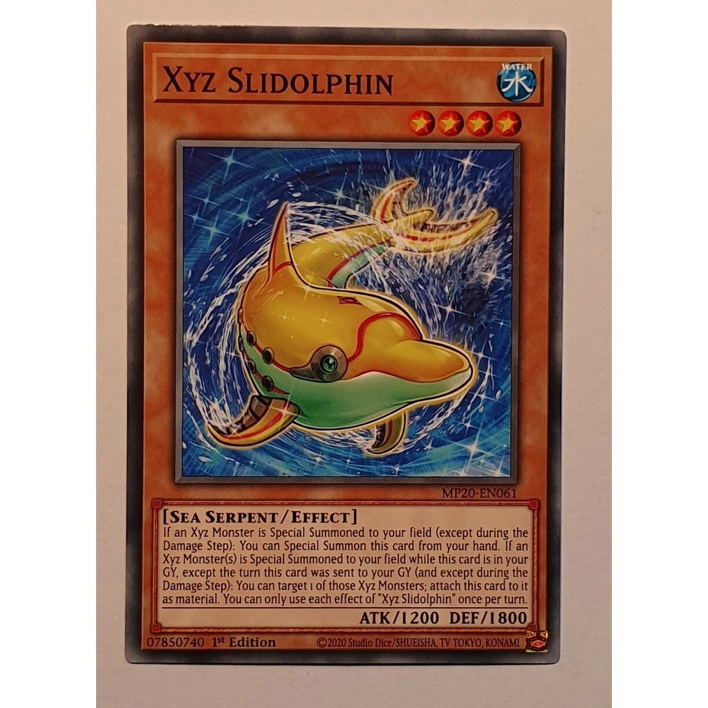 Thẻ bài Yugioh - MP20-EN061 - Xyz Slidolphin
