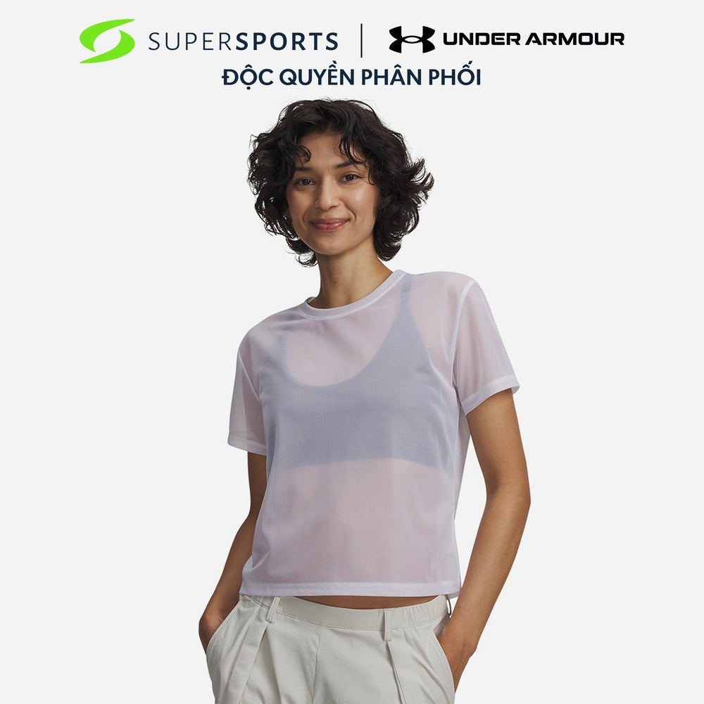 Áo Thun Nữ Under Armour Mesh - 6009681-100