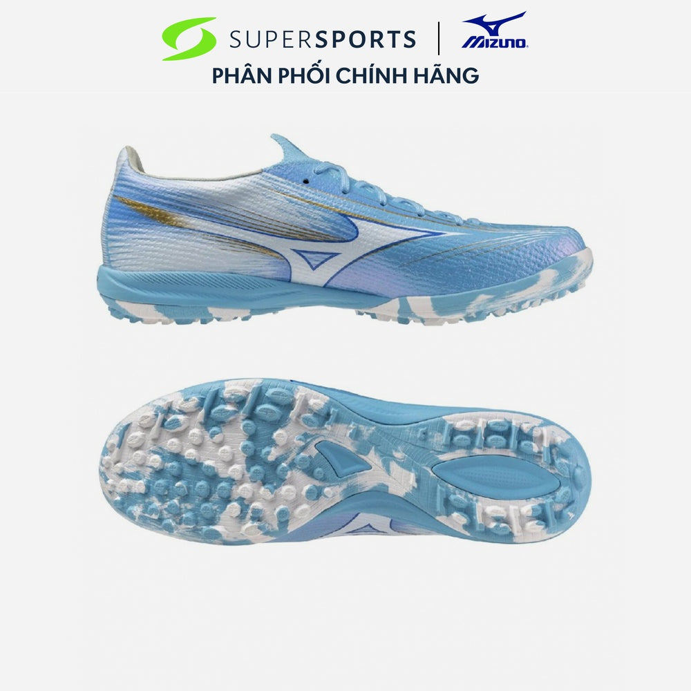 Giày Đá Bóng Sân Cỏ Nhân Tạo Nam Mizuno Mizuno Alpha Iii Elite As - Xanh Dương - P1GD266225