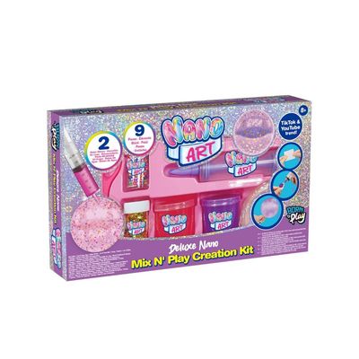 Đồ Chơi Set Làm Bong Bóng Kim Tuyến NANO ART 238143-6L