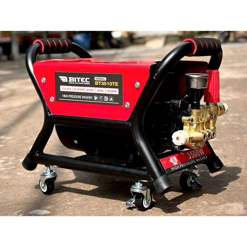 MÁY RỬA XE 3500W 120BAR BT3510TE BTEC - HÀNG CHÍNH HÃNG