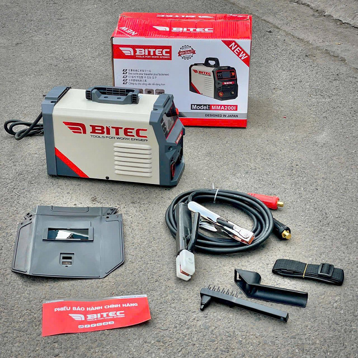 MÁY HÀN QUE 3.2MM 200A BTEC MMA-200I- HÀNG CHÍNH HÃNG