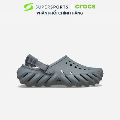 Giày Clog Unisex Crocs Echo - Xám - 207937-0Z3 ADS02 LS100