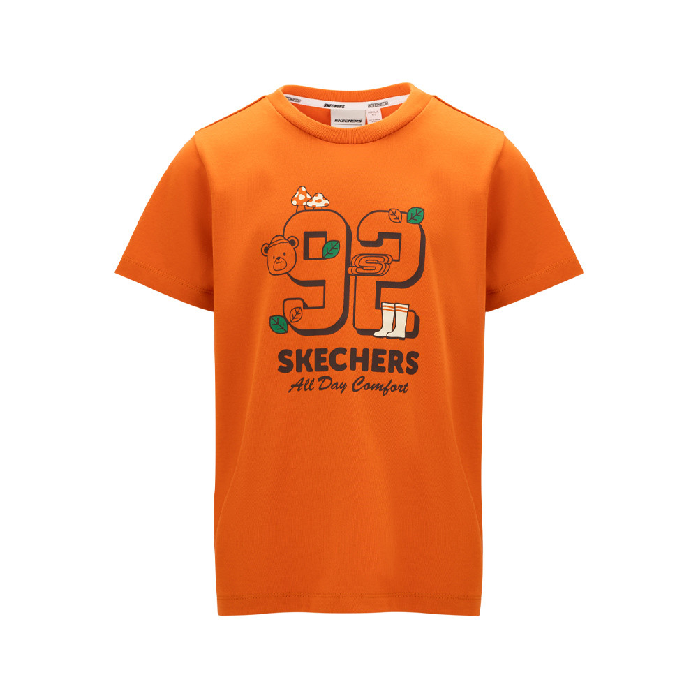 Áo Thun Tay Ngắn Bé Trai Skechers Short Sleeve Tee - SL125B080-03YR Online Sale