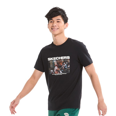 Áo Thun Tay Ngắn Nam Skechers Lifestyle PhysicalAcademiaCollectionLounge ShortSleeve Tee-L225M002-026U Online Sale