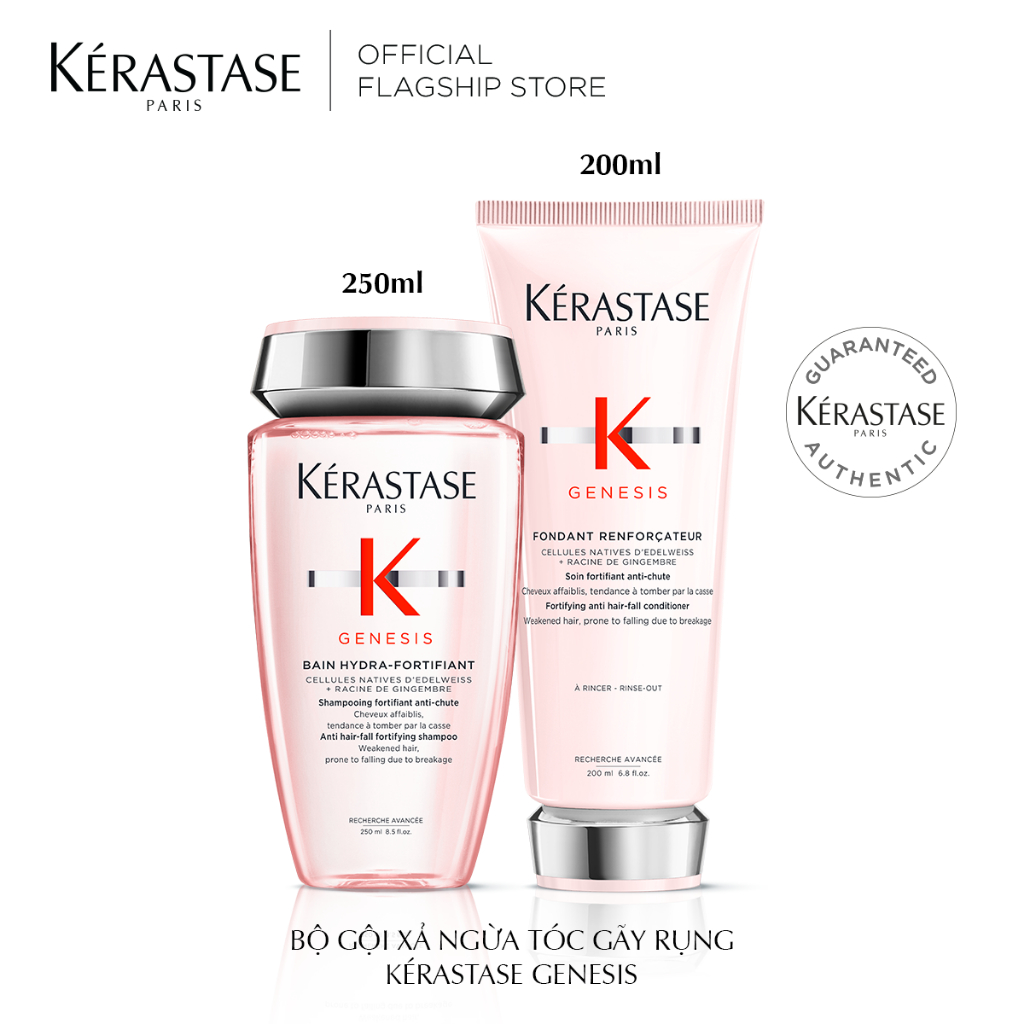 Bộ gội xả giúp giảm gãy rụng - Kérastase Genesis | BigBuy360 - bigbuy360.vn