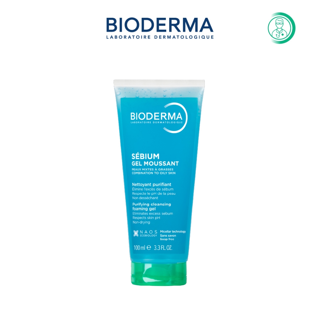 [BIODERMA] Bộ đôi nước tẩy trang Sebium H2O 500ml và Gel rửa mặt tạo bọt Sebium Gel Moussant 200ml (Tuýp) | BigBuy360 - bigbuy360.vn