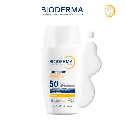 [BIODERMA - ĐÃ KÈM BÔNG TẨY TRANG 2026] Sữa chống nắng phổ rộng ráo mịn, bảo vệ da toàn diện Photoderm XDefense 40ml
