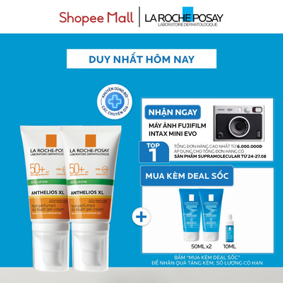 [VB Var] Bộ đôi chống nắng La Roche-Posay Anthelios SPF 50+ 50ml
