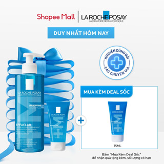   VB FS  Bộ đôi gel rửa mặt tạo bọt làm sạch sâu cho da dầu nam & nữ La Roche-Posay Effaclar Purifying Foaming Gel 400ml 