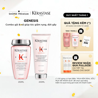  Bộ gội xả giúp giảm gãy rụng - Kérastase Genesis 