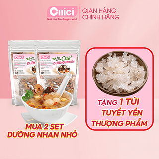 Chè dưỡng nhan tuyết yến Bếp của mẹ ONICI set nguyên liệu 12 15 chén