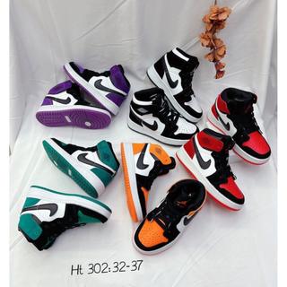Giày sneaker cao cổ cho bé trai bé gái từ 3-12 tuổi, siêu xinh cho bé outfit cực ngầu sz 26-36