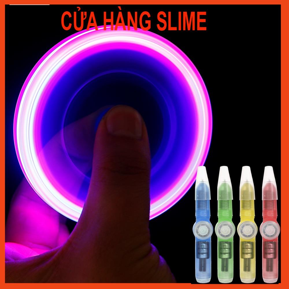 Con Quay Đồ Chơi Spinner Có ĐèN LED GiúP GiảM Stress bút bi viết được MSP80985