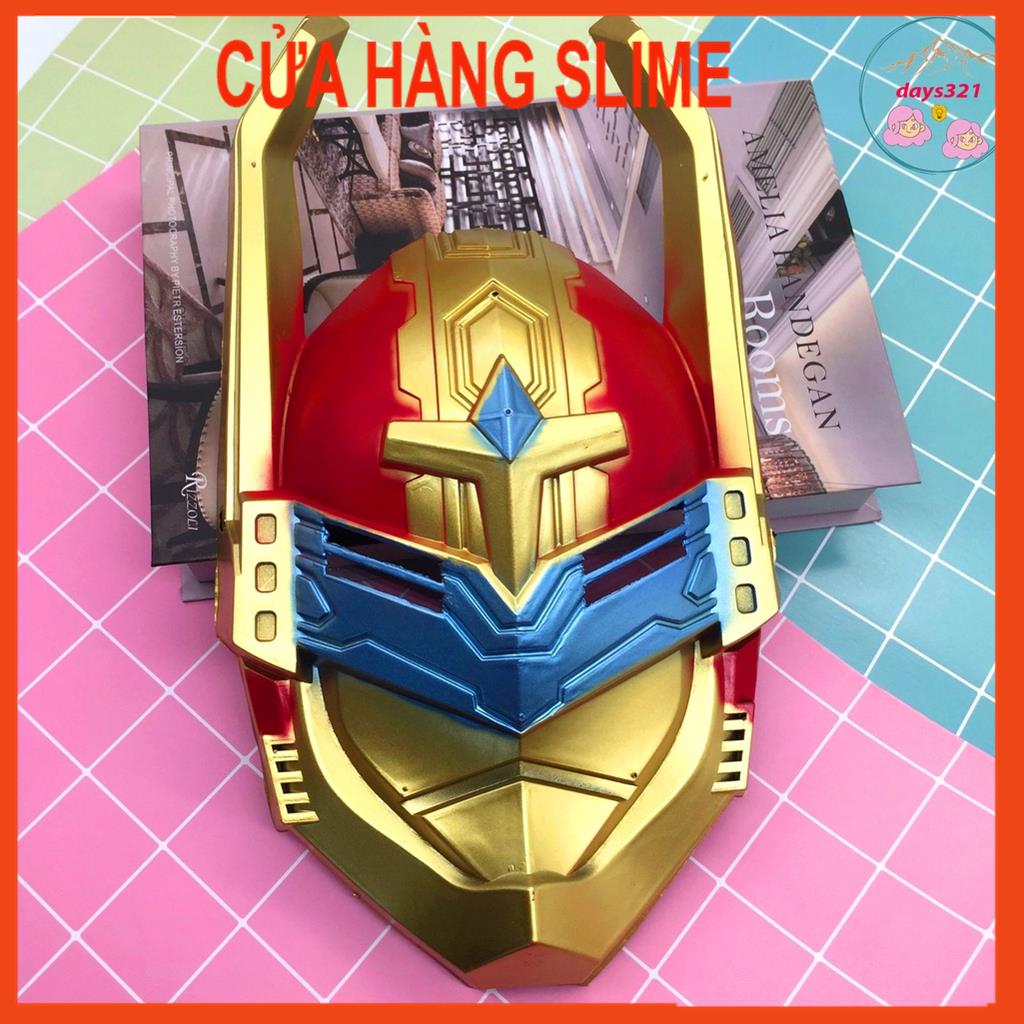 Mặt nạ siêu nhân GIÁP THẦN CHIẾN SĨ- Đồ chơi Trung thu Hóa trang Halloween cho bé dùng trung thu sinh nhật M89