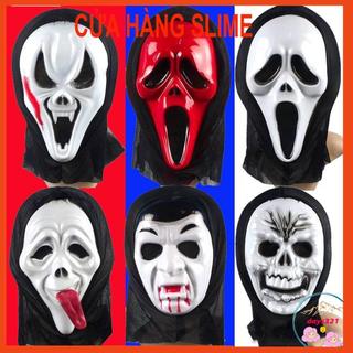 Mặt nạ thần chết Scream Halloween chính hãng hoá trang MSP33223