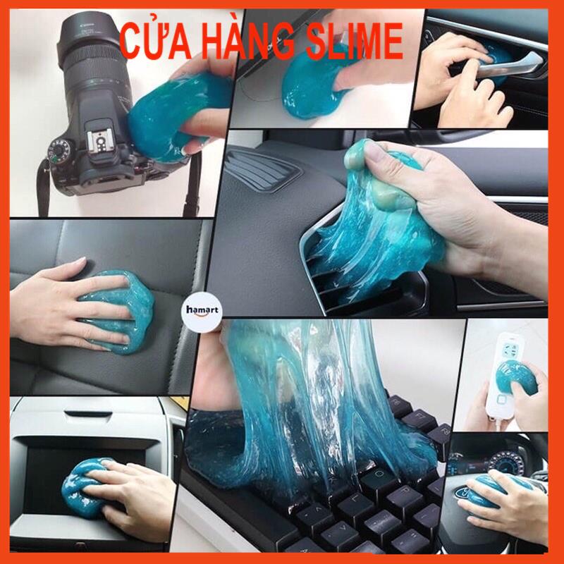 Gel đa năng Super Clean – Slime làm sạch vệ sinh ô tô, bàn phím, điện thoại, bụi bẩn, laptop trọng M34