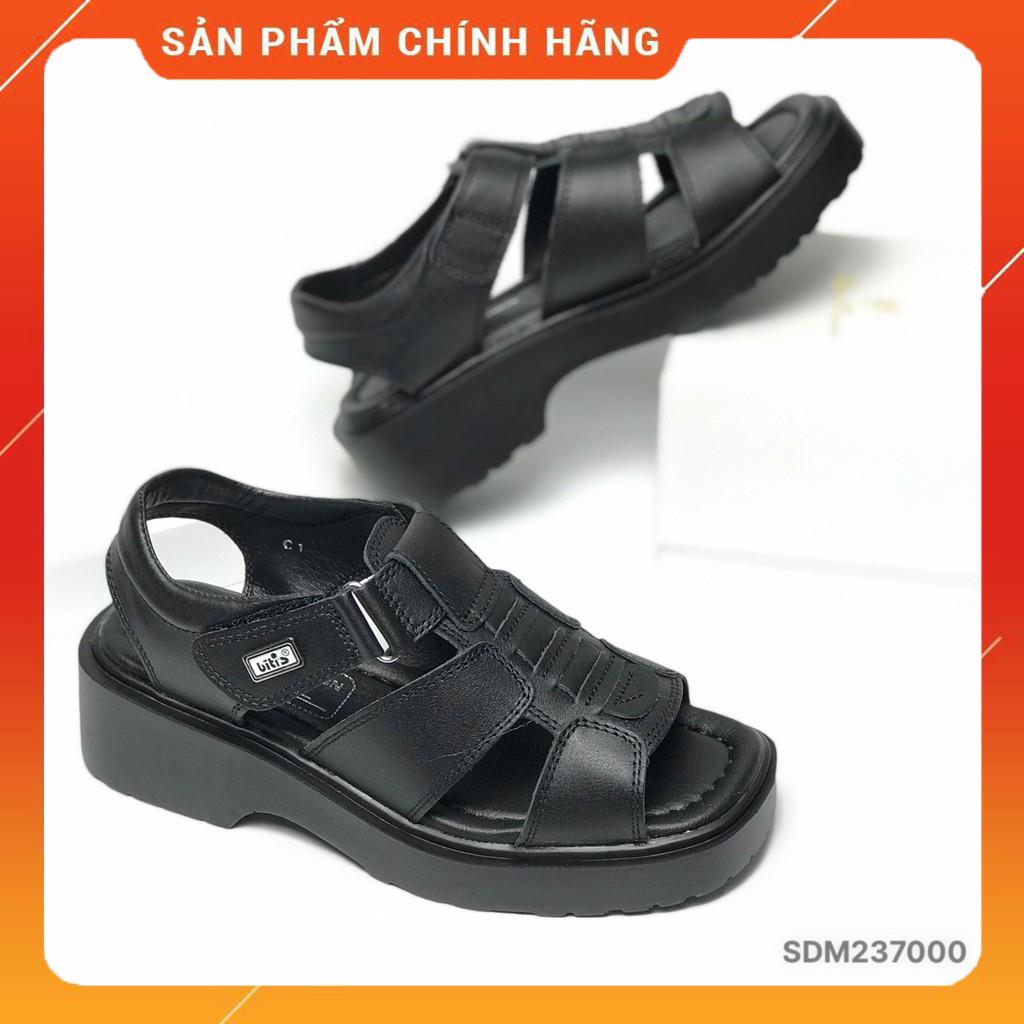 ❤️FREESHIP❤️ Dép quai hậu trung niên quai da đế cao SDM237000 - Uy tín-Chất Lượng