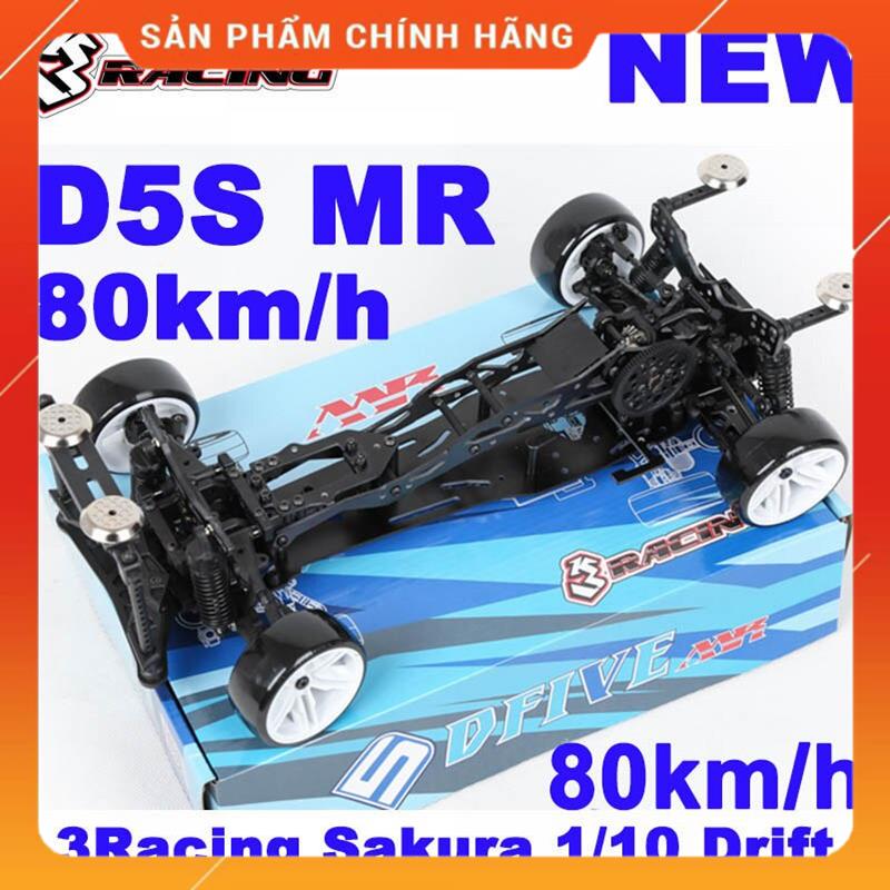 Kit xe Drift chuyên nghiệp 3Racing D5MR 1/10 Fullbox chưa lắp ráp MSP15251